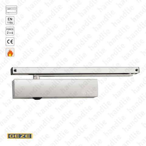 TS.5000 - Overhead door closer with guide rail - GEZE -  Force 2 » 6 - 120Kg | GEZE