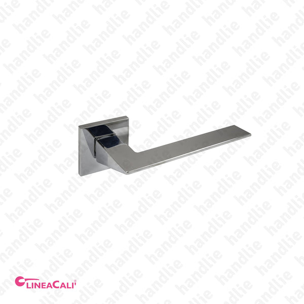 P.485 - TRIO ZINCRAL - Lever handle pair for doors - Brass