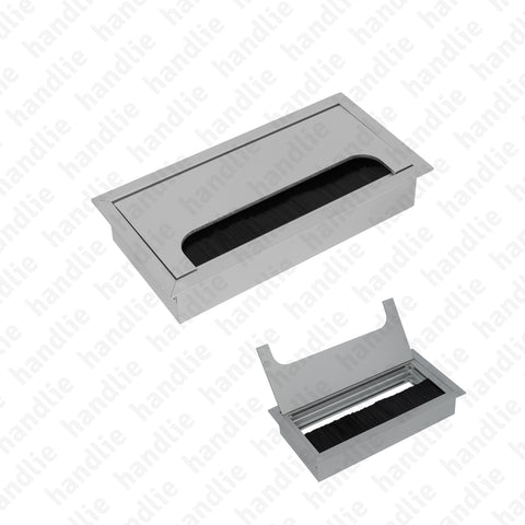 PC.365.150 - Aluminium cable tidy for tables