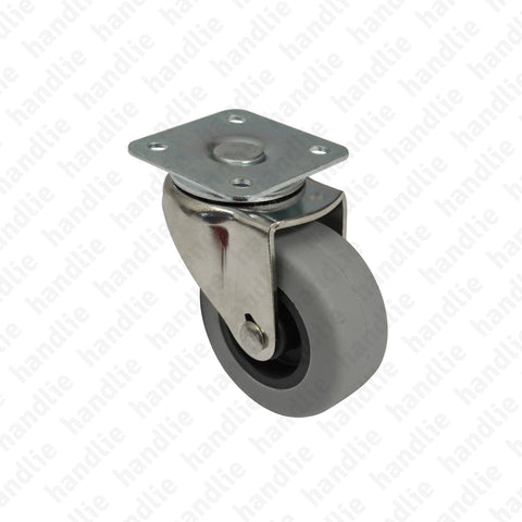 R.153 - Swivel castor - Ø50 / Ø75 - Grey