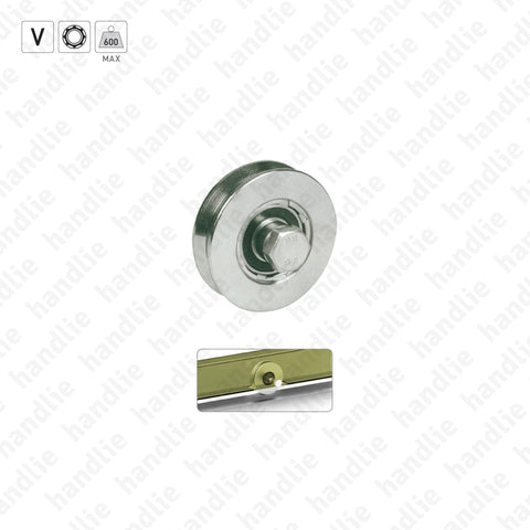 R.360 - V-Groove wheel / 1 bearing