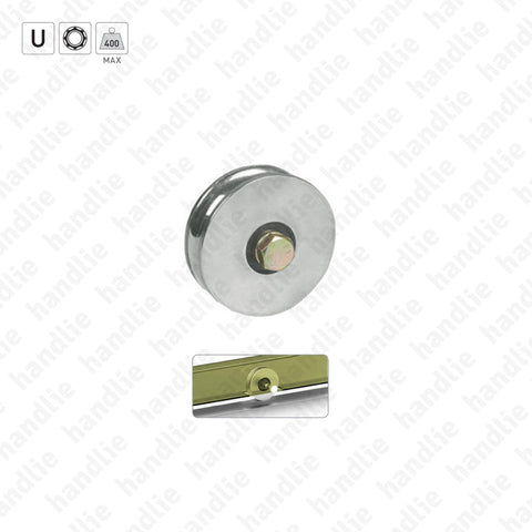 R.361 - U-Groove wheels / 1 bearing