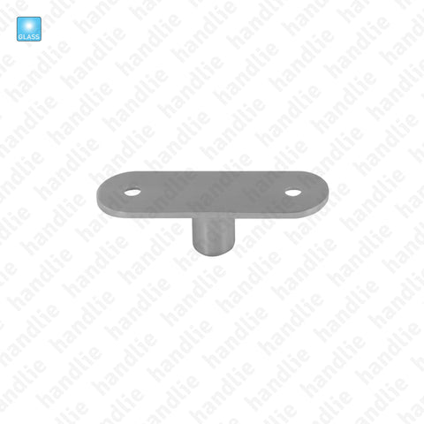 SIV.106 - Ceiling / top pivot - Single or double action glass doors