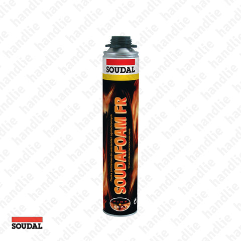 Soudafoam FR GUN - SOUDAL - Gun - Fire retardant one component expanding polyurethane foam