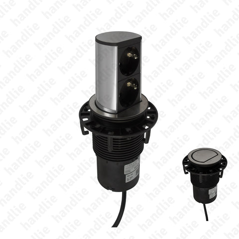 TE.280 - Vertical built-in power outlet