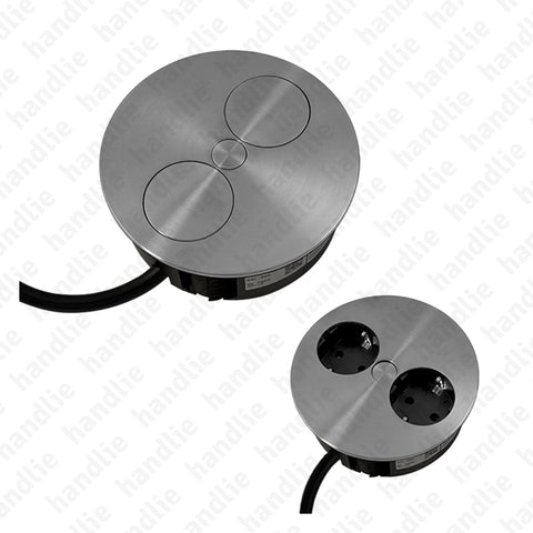 TE.281 - Horizontal built-in power outlet