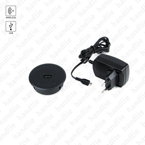 TE.377 - QI Wireless charger + USB