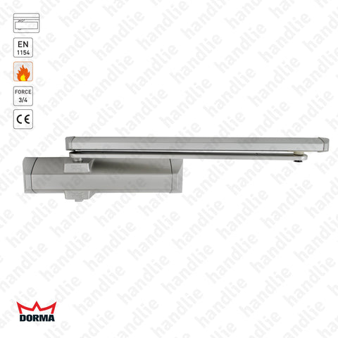 TS 90 - Overhead door closer with guide rail - Frequent use - Force 3/4 - 80Kg