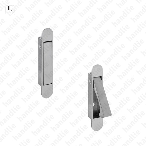 CE.IN.8909 - Finger pull - 100x18 - Stainless Steel