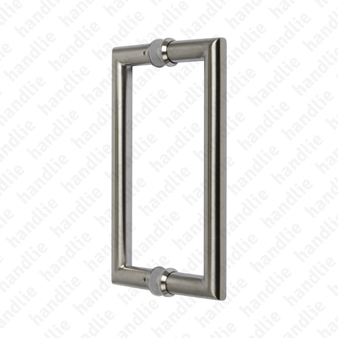 A.IN.8324.A - Back to back pull handle for doors - Stainless Steel