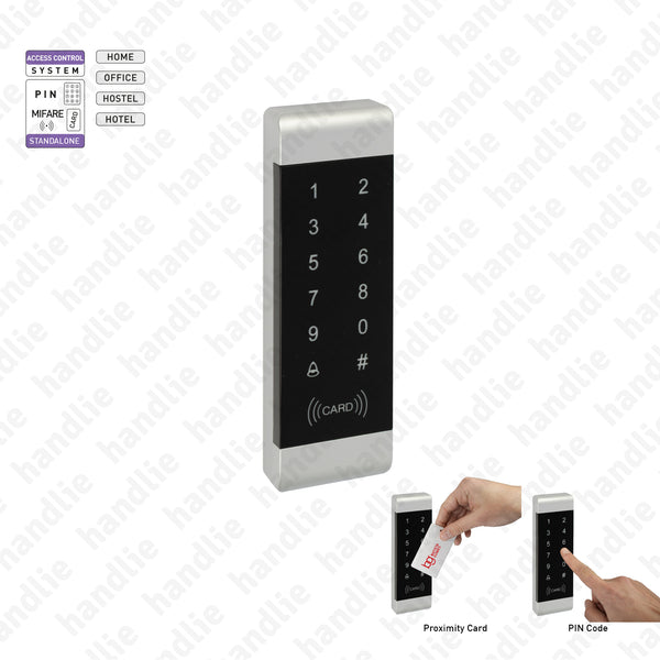 CA.6508 - Access control with PIN code and self-programmable proximity card