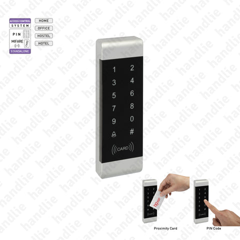 CA.6508 - Access control with PIN code and self-programmable proximity card