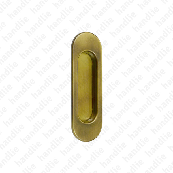 CE.8245 - Oval flush handle - 125x40