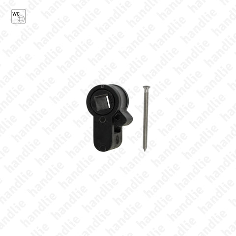 CIL.AWC - Adapter to convert euro cylinder lock into double follower (WC)
