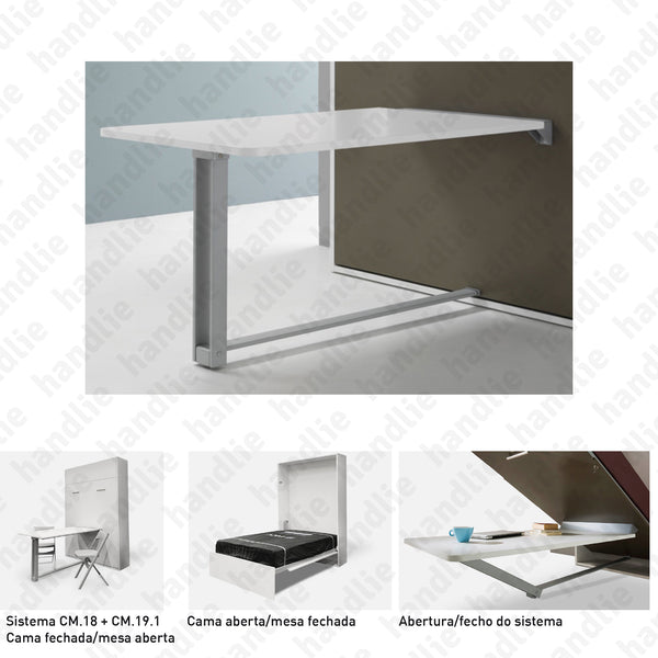 CM.19.1 - Mechanism for folding table - Compatible with CM.18