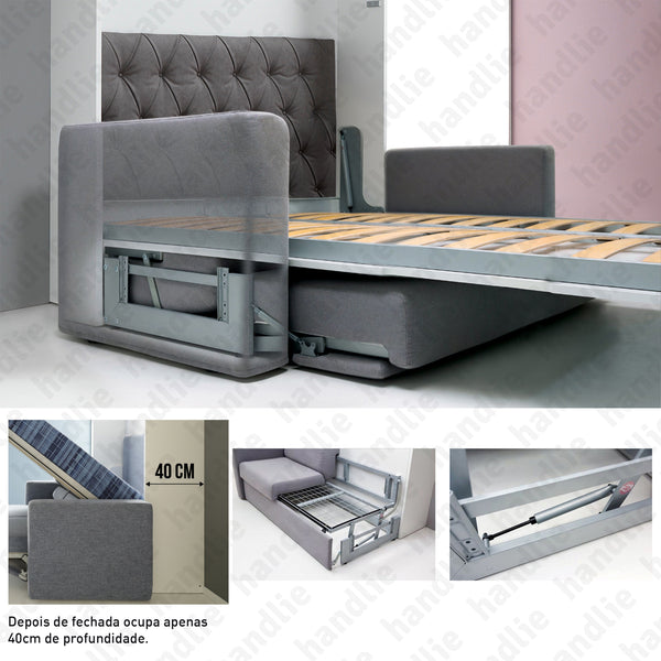 CM.19.4 - Mechanism for folding sofa - Compatible with CM.18