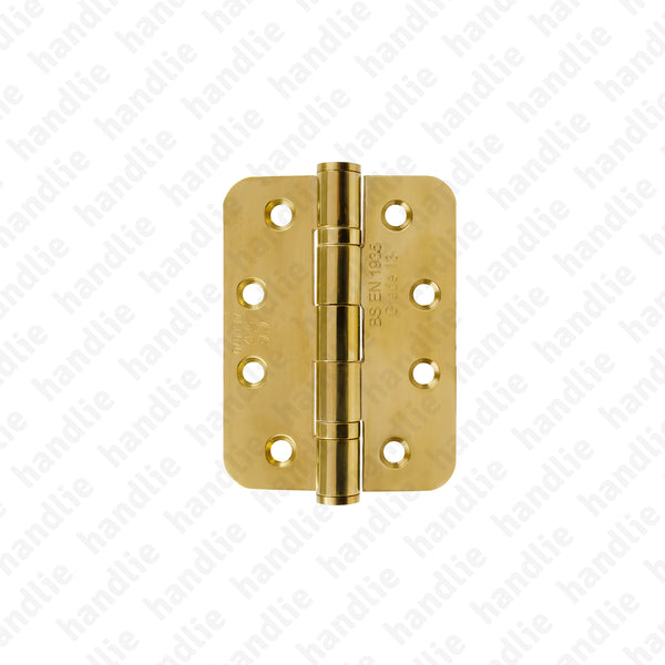 D.8182.R - Butt hinge with round leaves - Fire resistant - Stainless Steel
