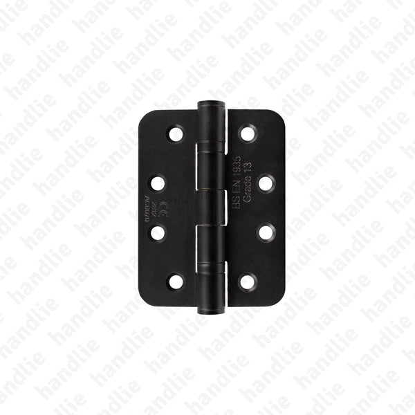 D.8182.R - Butt hinge with round leaves - Fire resistant - Stainless Steel