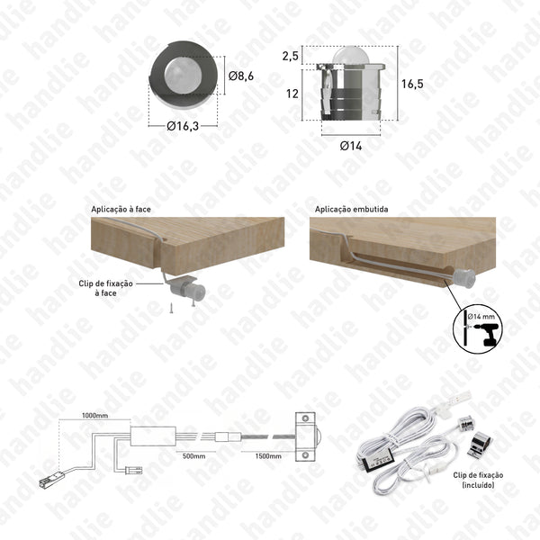 IL.413 - LED Sensor for cabinets and wardrobes