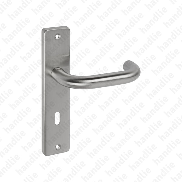 P.IN.8541.216 - Lever handle pair - Stainless Steel