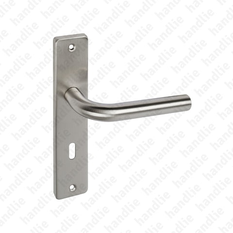 P.IN.8542.216 - Lever handle pair - Stainless Steel