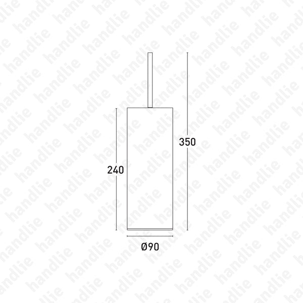 WC.9002 SEMPA Series - Toilet brush and holder