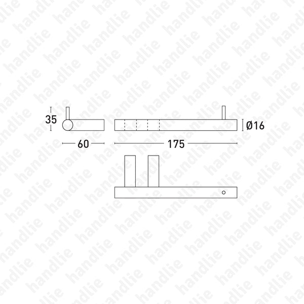 WC.03.0502 SEMPA Series - Toilet roll holder