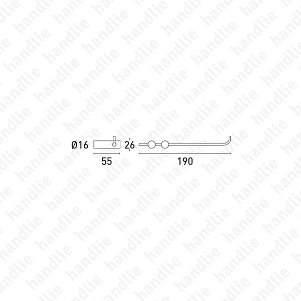 WC.03.0503 MINI SEMPA Series - Toilet roll holder