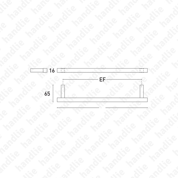 WC.04.0401 CORNIZO Series - Towel Rail