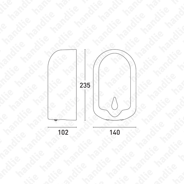 WC.1720.00 - Hand Soap Dispenser - AUTOMATIC