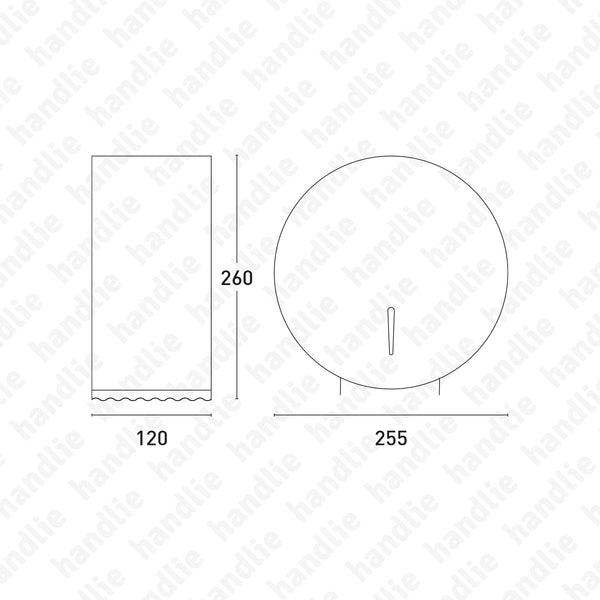 WC.1723.00 - Toilet roll holder
