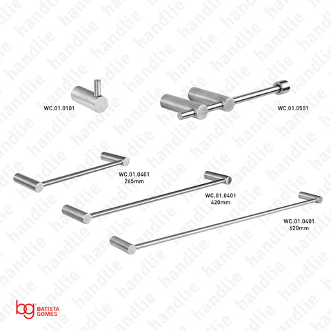 WC.KIT.0101 BASIC Series - Kit - Stainless Steel