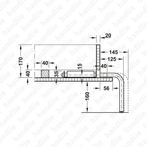 ACE.271.95.203 - Lift mechanism for foldaway beds