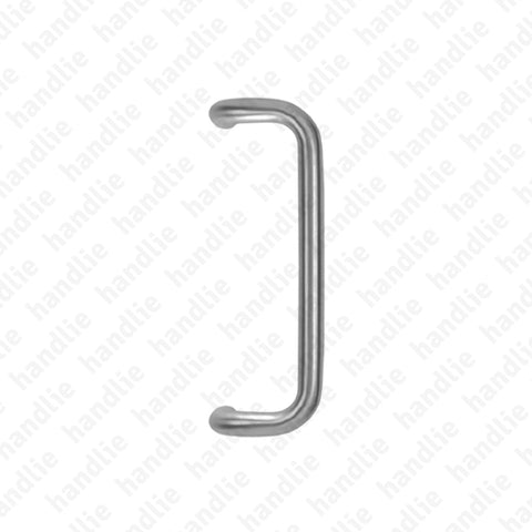 A.IN.8312.1 - Single or back to back pull handle for doors - Stainless Steel
