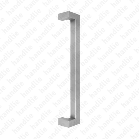 A.IN.8399P - Back to back pull handle for doors - Stainless Steel