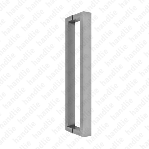 A.IN.8400P - Back to back pull handle for doors - Stainless Steel