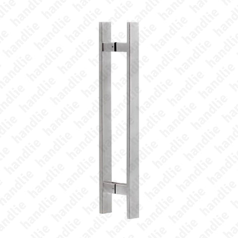 A.IN.8407P - Back to back pull handles for doors - STAINLESS STEEL
