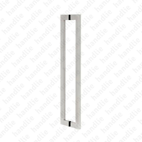 A.IN.8408P - Back to back pull handles for doors - STAINLESS STEEL
