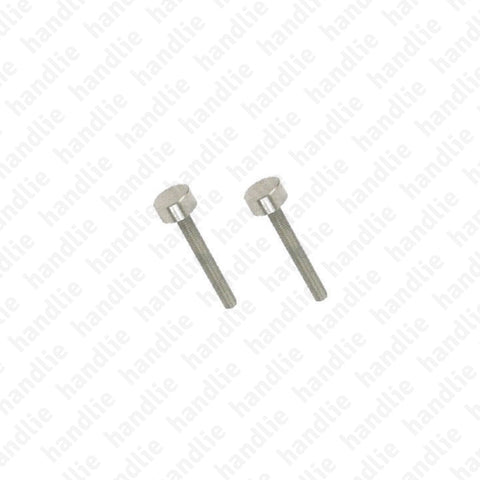ASMO - Concealed screw kit - Single pull handle / Wooden doors / Aluminium doors fixing