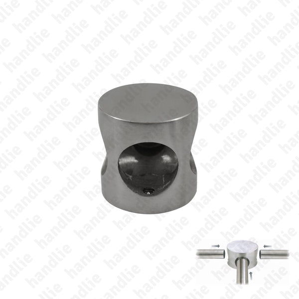 ASM.833 / ASM.833.A - Headrail connector - 90º and 180º - Stainless Steel