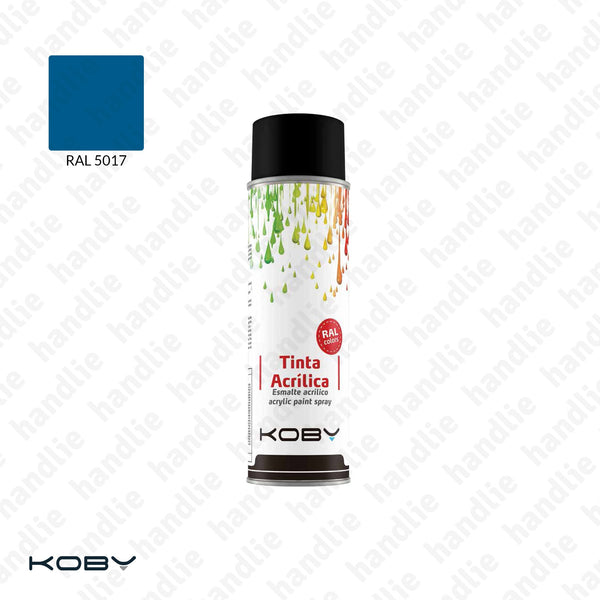ACRYLIC SPRAY PAINTS - Traffic Blue RAL 5017