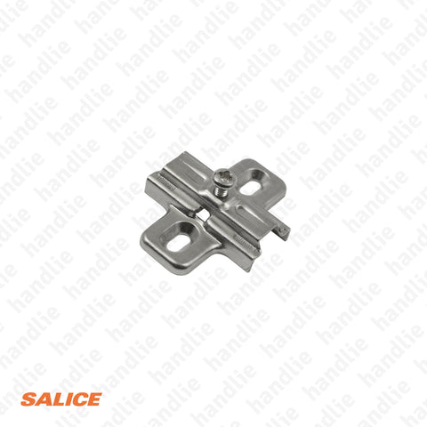 B2V3H3915 - Salice Normal Mounting Plate, Steel - H 3mm