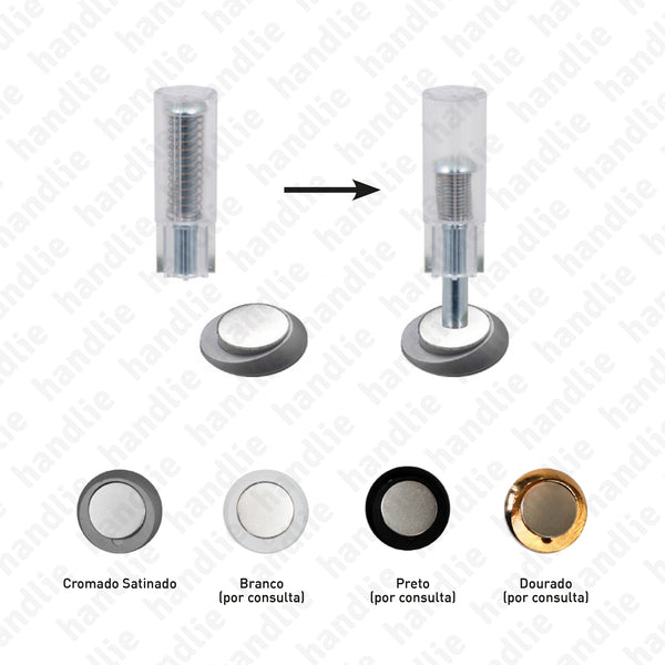 BP.1491 - Concealed magnetic door stop