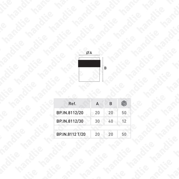 BP.IN.8112 - Door stop - Stainless Steel