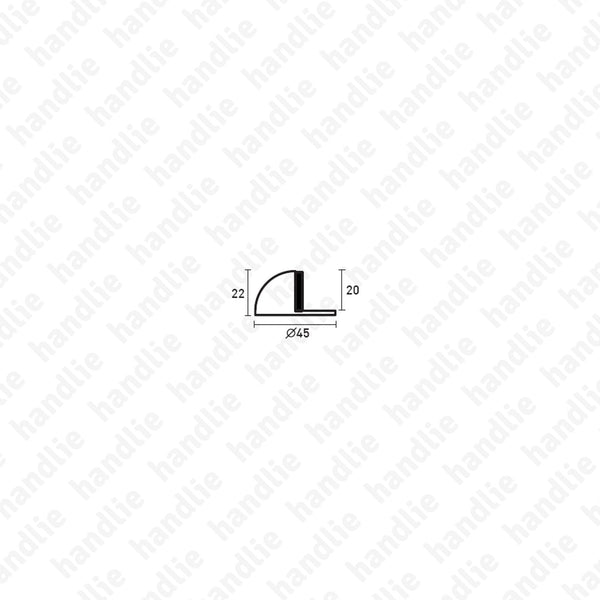 BP.IN.8120 - Door stop - Stainless Steel