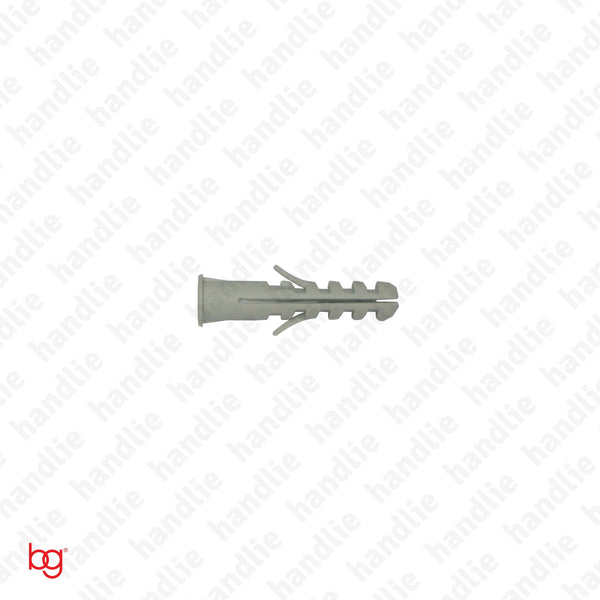 Nylon wall plugs - with lip - BN 101