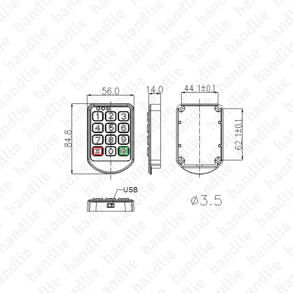 CA.1460 - Furniture access control