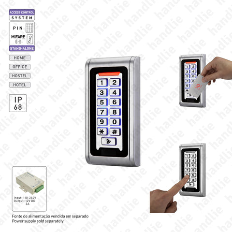 CA.6503 - Standalone access control with PIN code and/or proximity card