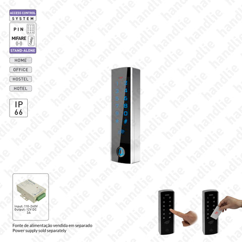 CA.6505 - Standalone access control with PIN code and/or proximity card