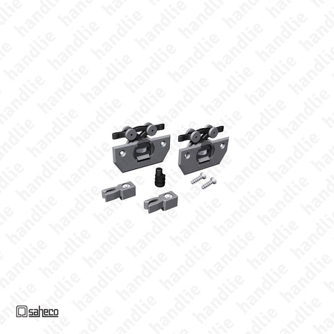 CAR.26.05 - SF.26 - Complete kit of rollers and accessories - Up to 26Kg per door | SAHECO